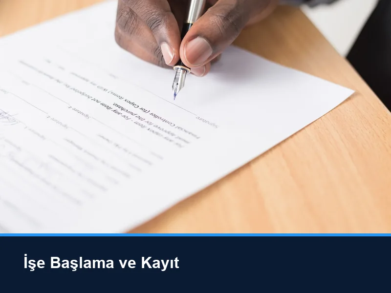 Serbest meslek mükellefiyeti için işe başlama bildirimi