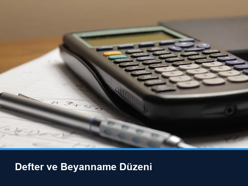 Serbest meslek kazanç defteri ve beyanname düzeni