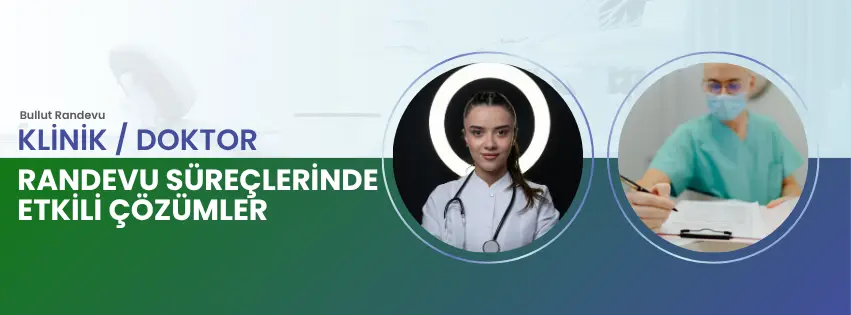 Klinik ve muayenehane için doktor randevu programı — online randevu, takvim ve hasta iletişimi tek panelde
